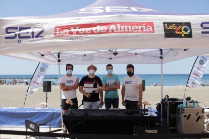 Programa Hoy por Hoy Almería, Cadena SER en la Playa.