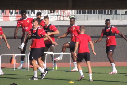 Primera parte del entrenamiento.