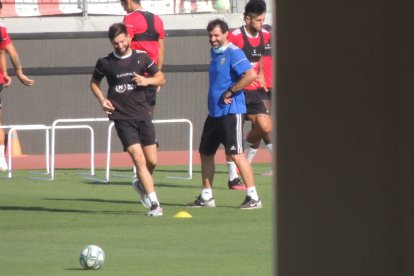 Sivera con Jesús Muñoz.