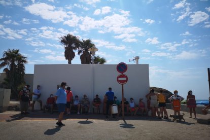 Reivindicación en la Isleta del Moro.