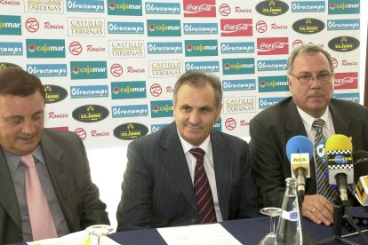 García se mostraba ilusionado con su nuevo club.