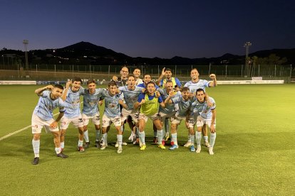 Los protagonistas del ascenso.