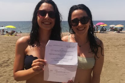 Ganadoras de la cena en el Restaurante La Tagliatella,