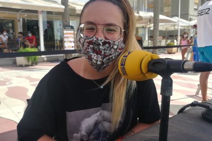 Paola Misal, cantante almeriense que presenta \'Eres\' en la SER.