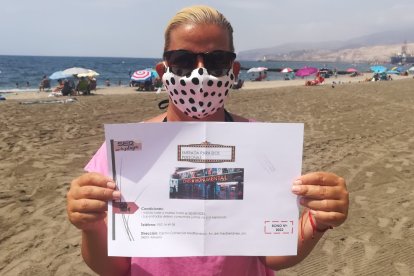 Ganadora de las dos entradas de Cine Monumental.