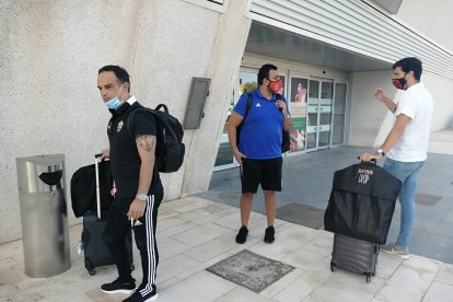 Joao Gonçalves, Mohamed Adel y Juan Carrilo.