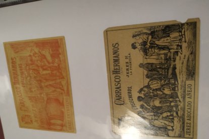 Etiquetas de vino de Jerez