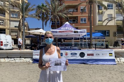 Guille, la ganadora de dos entradas para Cines Monumental.