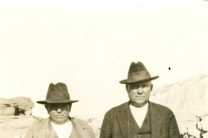 Taberno. José Antonio Giménez Lozano y Alejandro García Guillén, terratenientes.