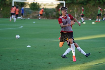 Mucho calor en la primera sesión.