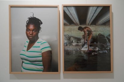 Retratos del artistas almeriense, Pablo Vara.