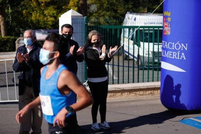 Corriendo con máxima seguridad.