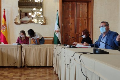 Presentación en Almería del Acuerdo para la Reactivación Económica y Social en Andalucía,