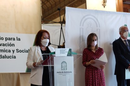 Presentación en Almería del Acuerdo para la Reactivación Económica y Social en Andalucía,