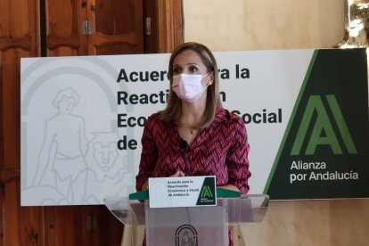Presentación en Almería del Acuerdo para la Reactivación Económica y Social en Andalucía,