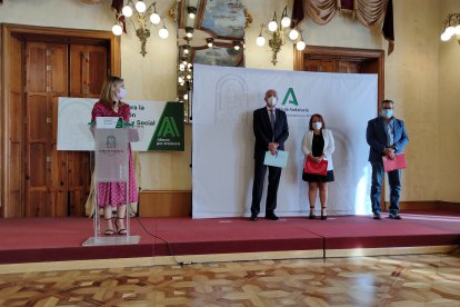 Presentación en Almería del Acuerdo para la Reactivación Económica y Social en Andalucía,