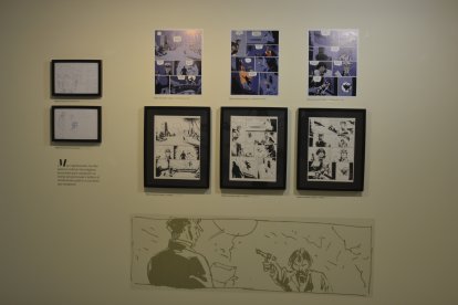 Exposición Corto Maltés. En cualquier lugar excepto en Ítaca en Almería.