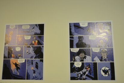 Exposición Corto Maltés. En cualquier lugar excepto en Ítaca en Almería.