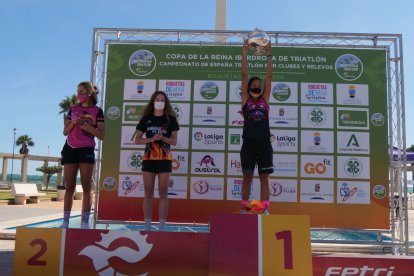 Podium Copa Iberdrola.