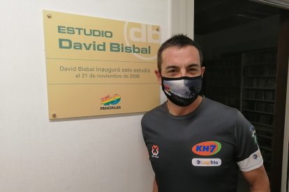 En el estudio de David Bisbal.
