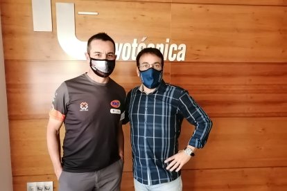 Con Ramón Gómez, jefe de emisiones de la Cadena SER.