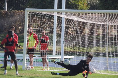 Lluís Tarrés en acción.