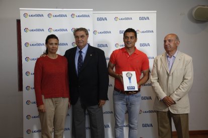 Con Francisco y Luis Guillén.