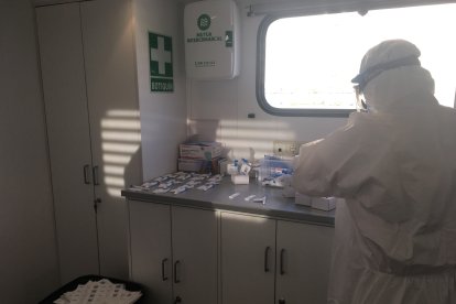 Más de mil personas están citadas para el cribado en Vícar.