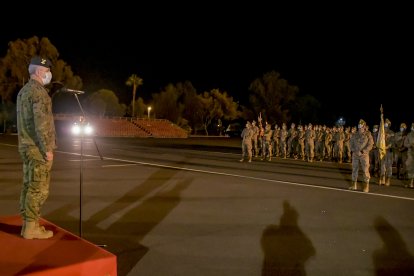 Llegaron al Aeropuerto de Almería a las 17.30 horas.