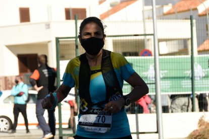 Ester Palenzuela, ganadora de los 21 kilómetros.