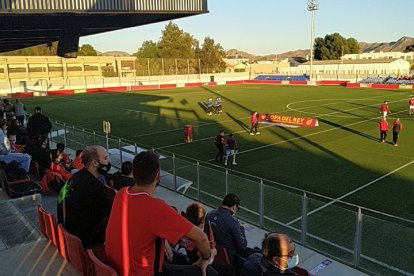 Ambiente en la previa.