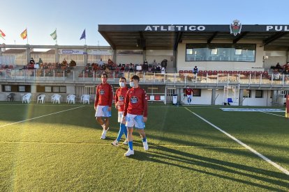 El CD Lugo en Pulpí.