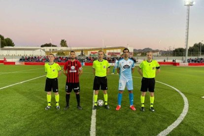 Tradicional foto antes del partido.