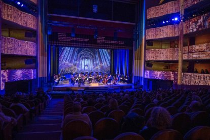 El público pudo disfrutar de casi dos horas de música clásica.