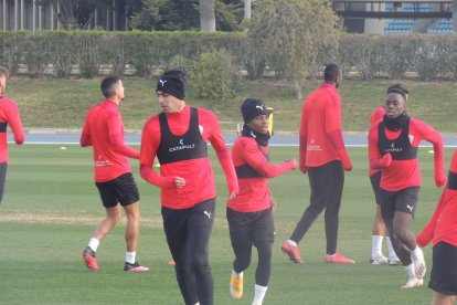 Primera parte del entrenamiento.