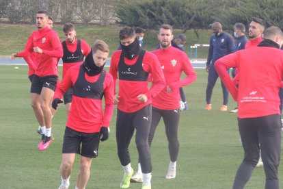 Con la cabeza en la Copa del Rey.