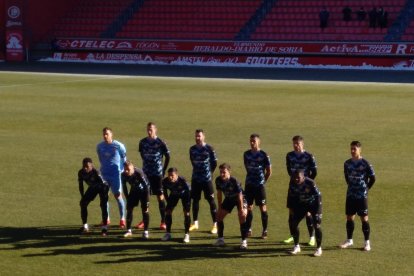 El once del Almería.