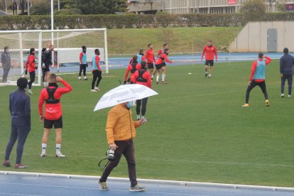 La lluvia, protagonista en el campo Anexo.