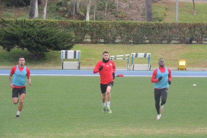 Parte final del entrenamiento.