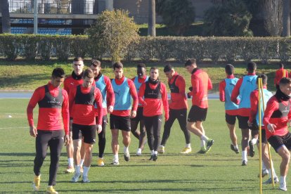 Segundo entrenamiento de la semana.