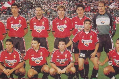 En el Real Mallorca junto a Galca.