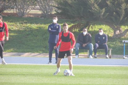 El lateral Iván Balliu.