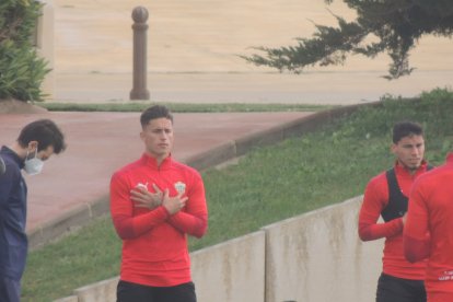 En su primer ejercicio en el Almería.