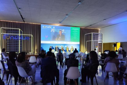 Una de las ponencias del horario de mañana en Sun&Blue Congres.