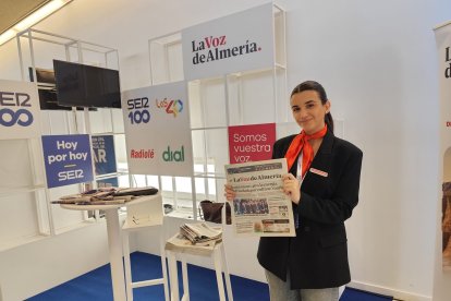 La Voz de Almería también tiene su propio expositor en Sun&Blue Congress.