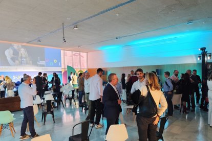 Una de las ponencias del horario de mañana en Sun&Blue Congres.