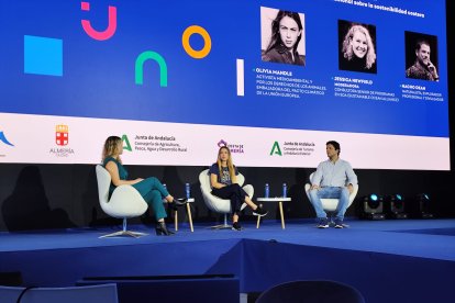 Las intervenciones de Nacho Dean y Olivia Mandle reunieron a un gran número de espectadores.