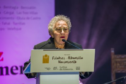 Intervención de Antonia Contreras, alcaldesa de Gérgal.