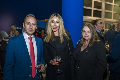 Francisco Bono, Patricia Molina y Encarna Salvador, corporación municipal de Abrucena.