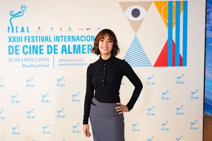 Verónica Sánchez en Almería.